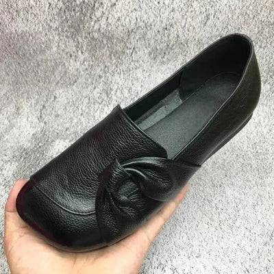 Ella™ | Eleganta Klassiska Skor - Bekväma och Non-Slip Oxford Skor för Kvinnor i Läder.